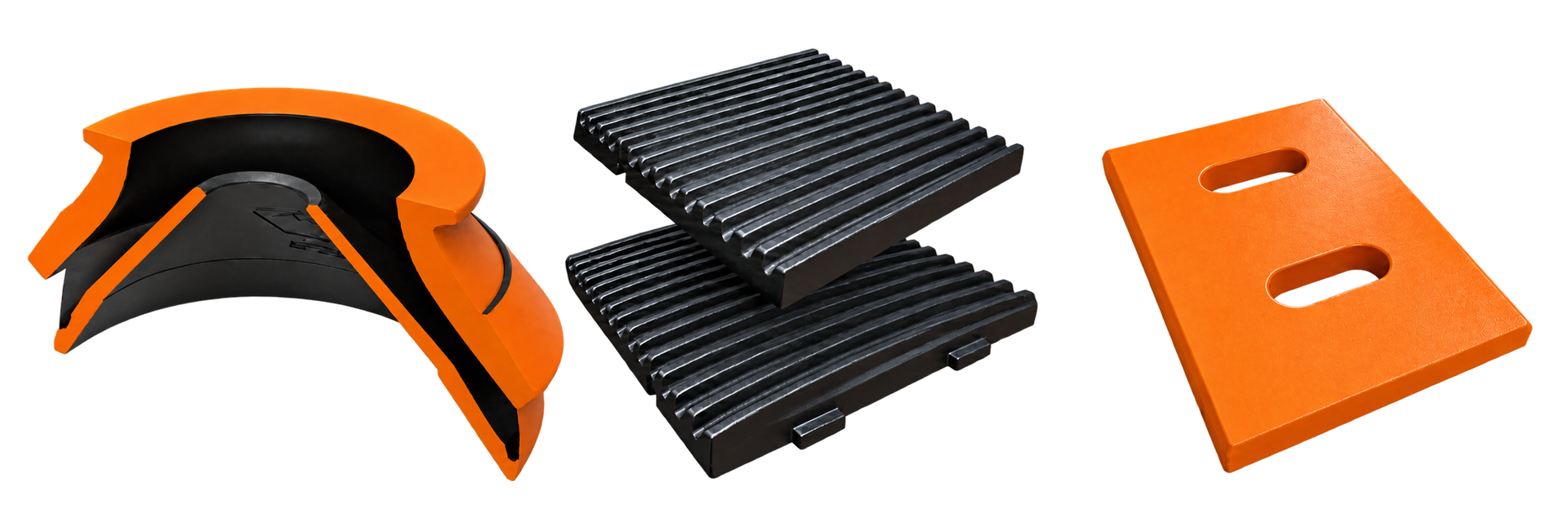 Toggle plate, placas laterales y cuñas
