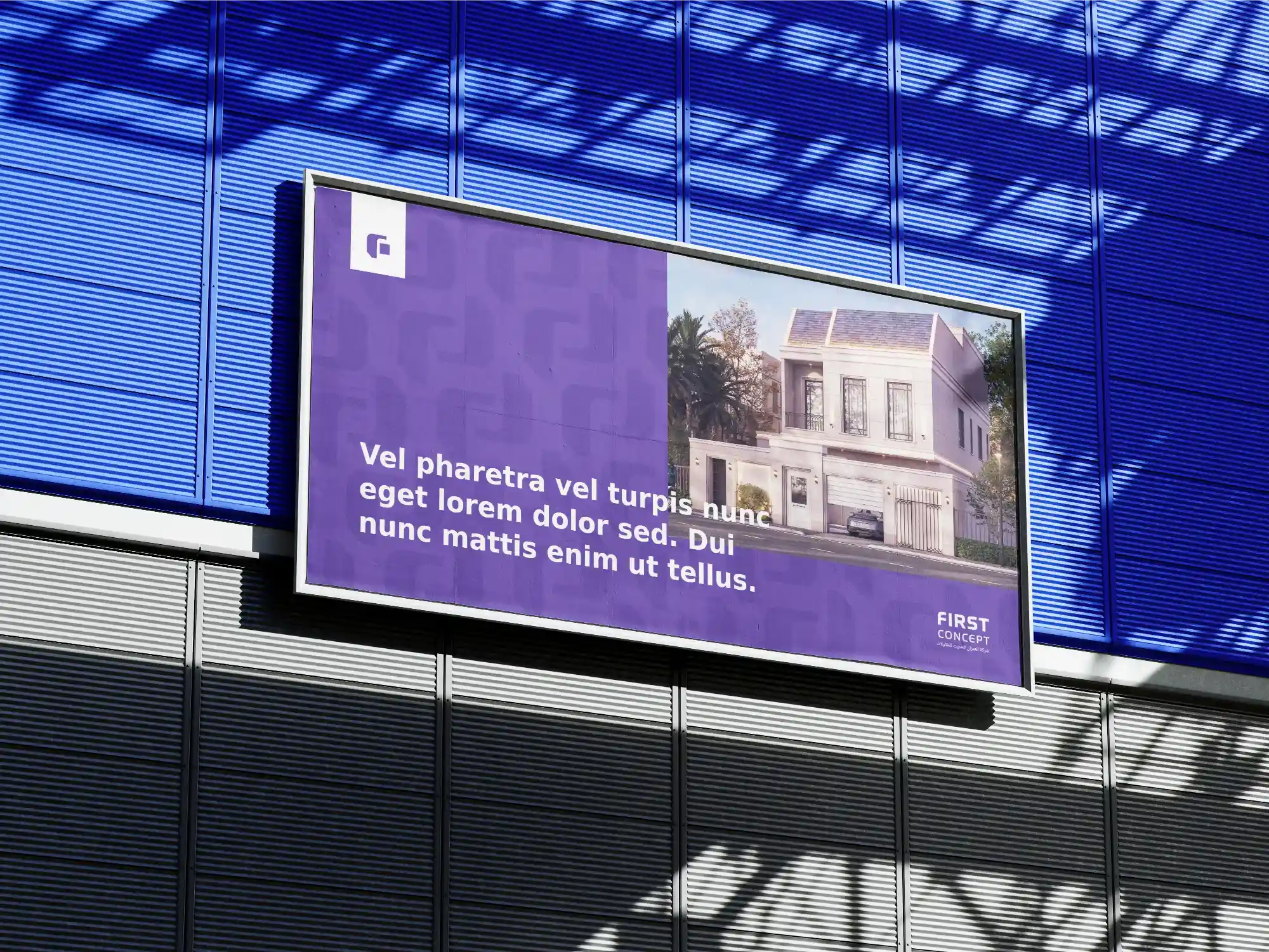 Brand Identity Design for a Real Estate Construction Company.