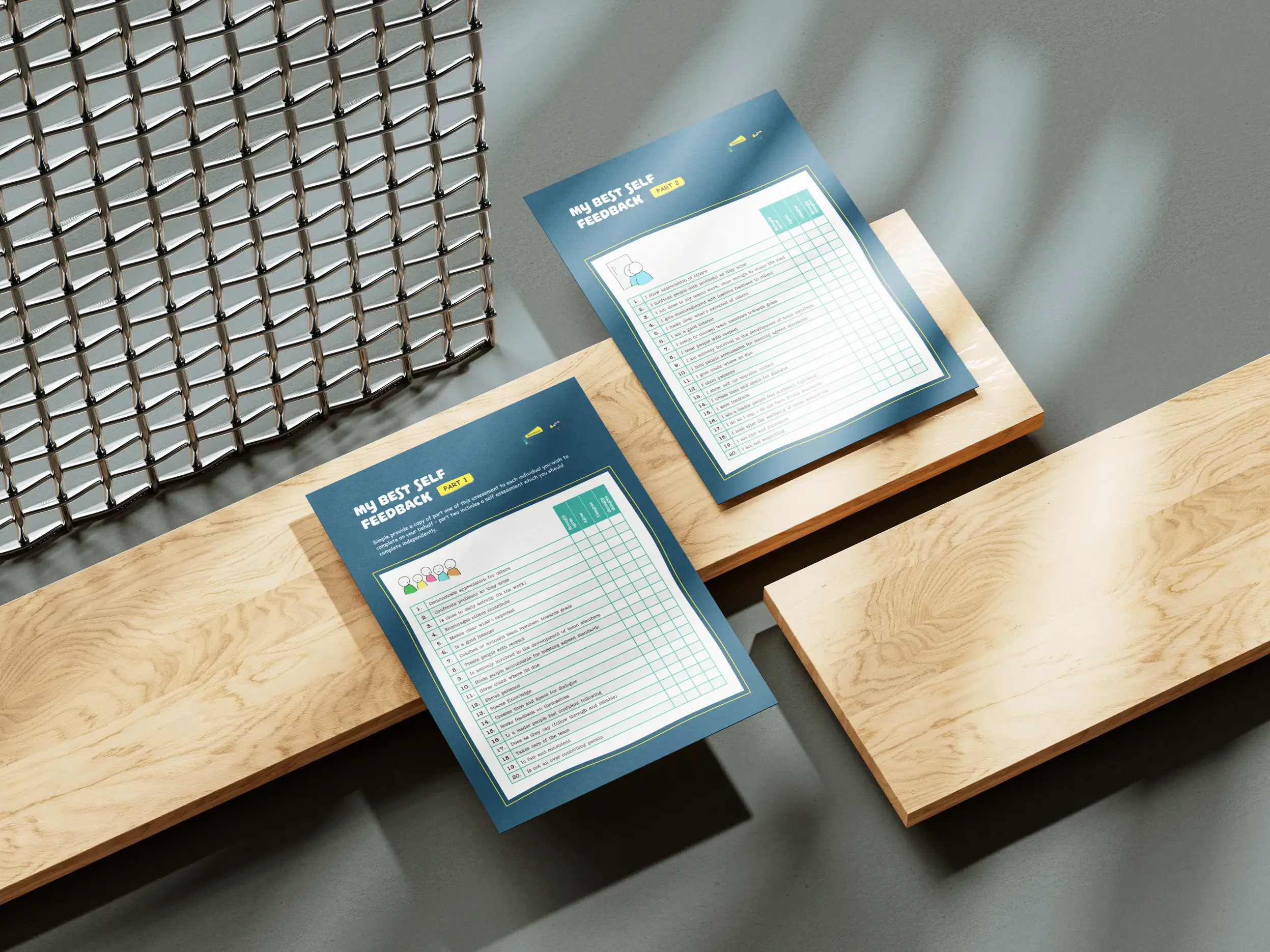 Bellbeck UK Feedback Sheet Mockup