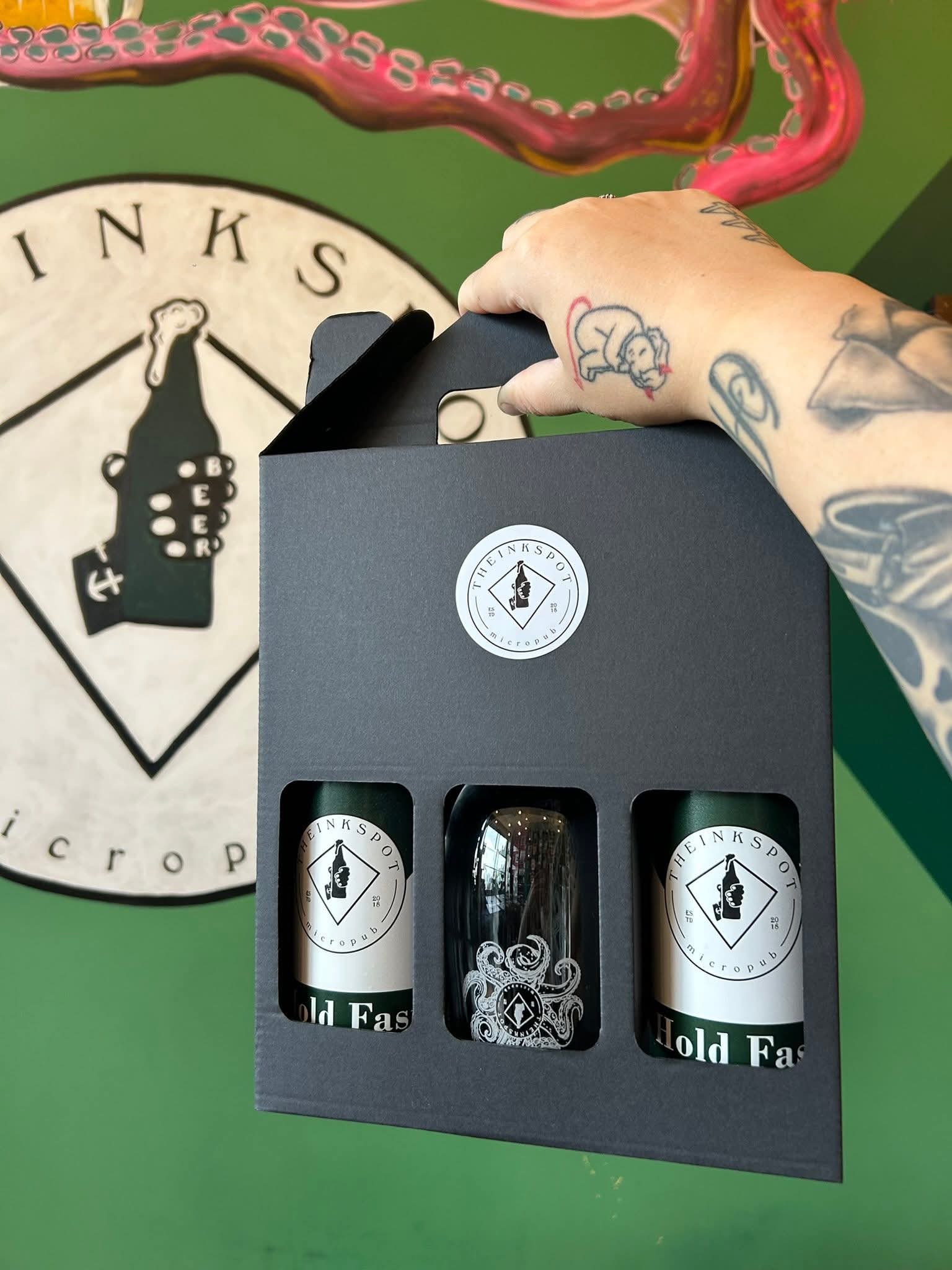 The Ink Spot Pub Logo Mockup 004