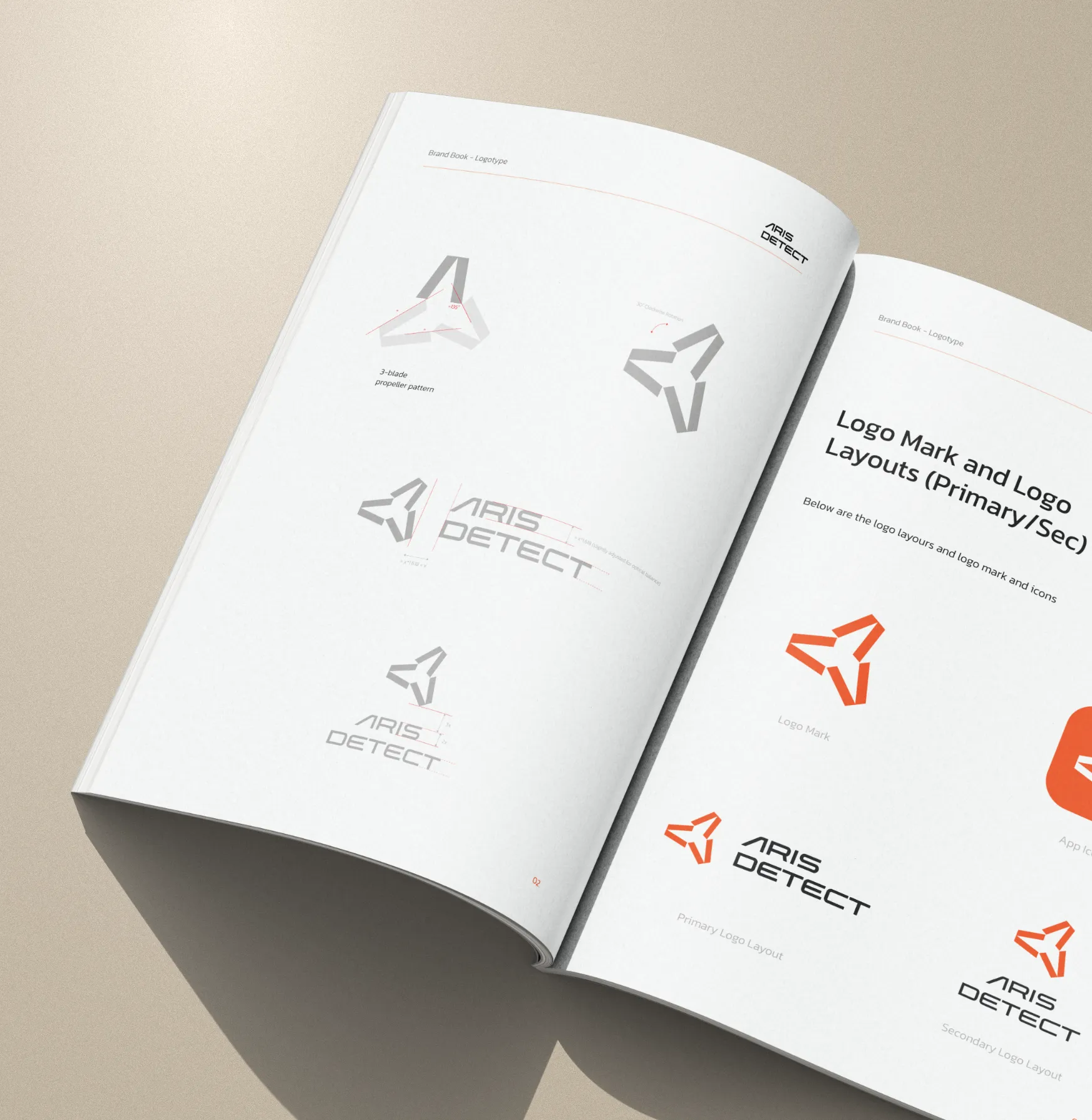 Aris Detect Logo Brand Book Mockup 002