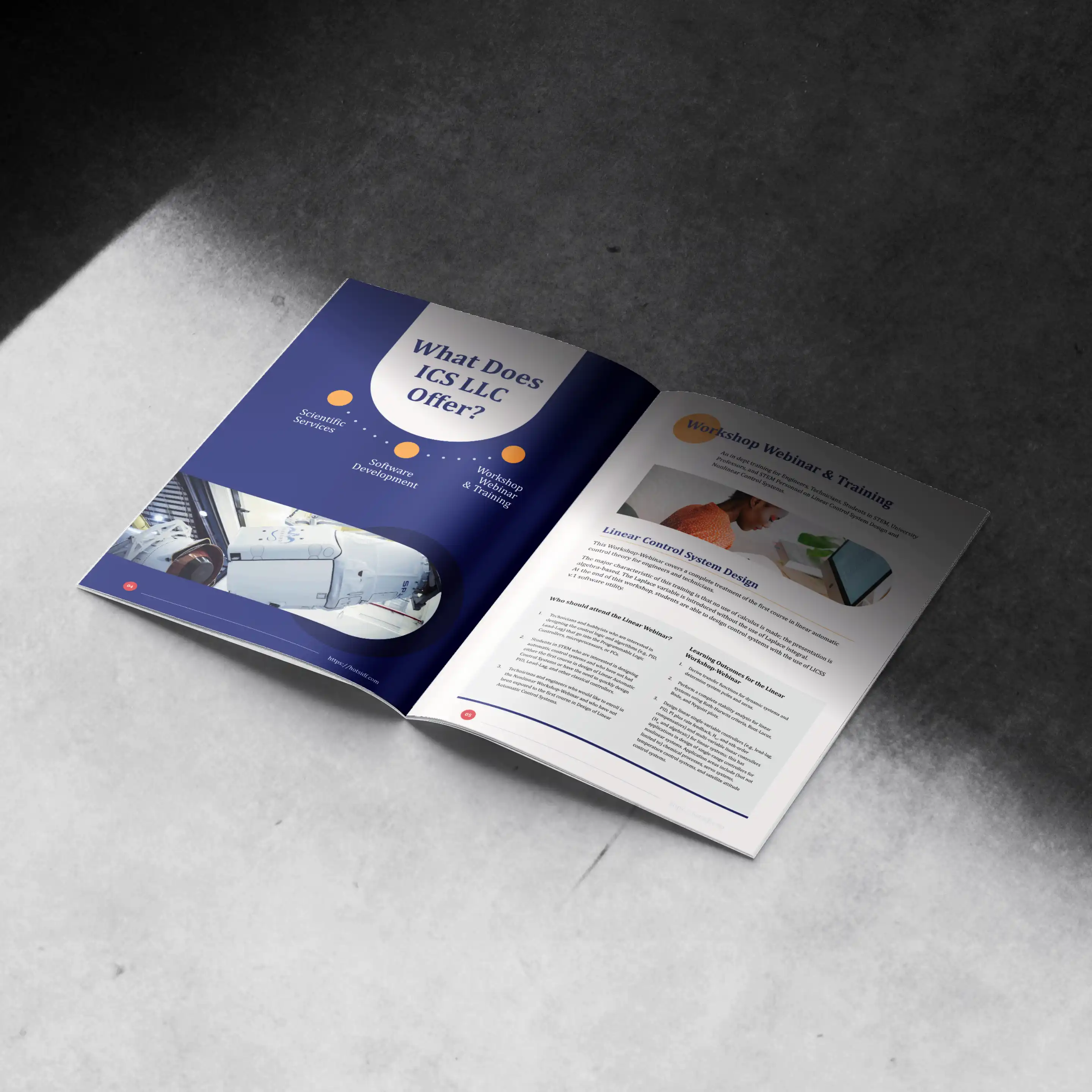ICS LLC Company Profile and Report Mockup 005