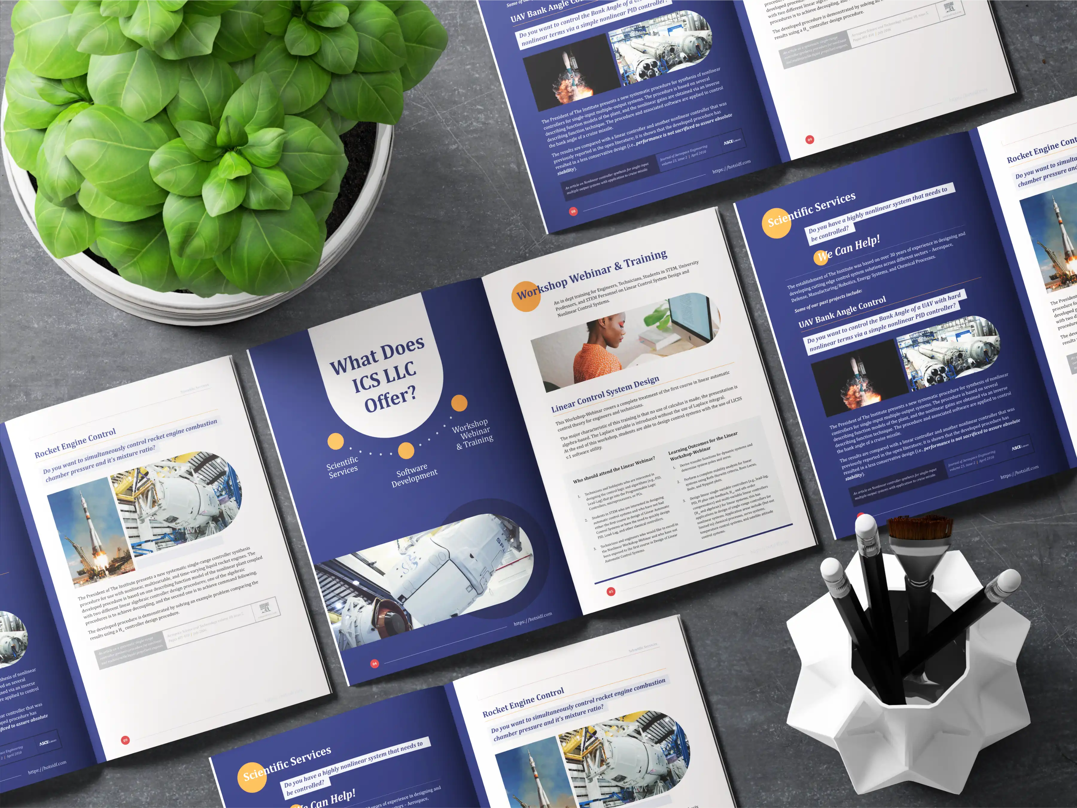 ICS LLC Company Profile and Report Mockup 003