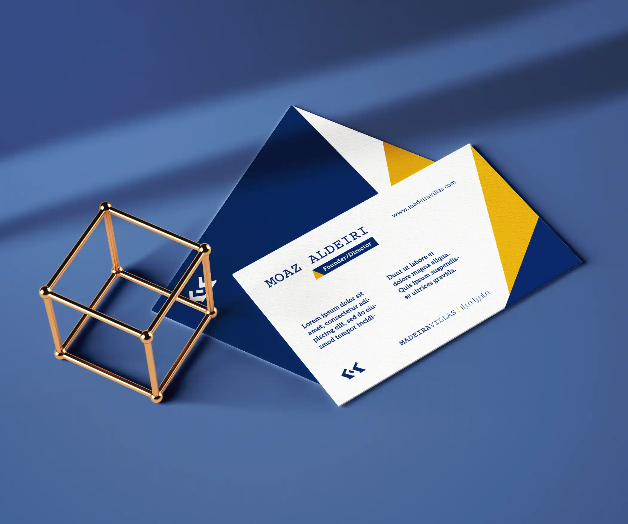Madeira Villas Business Card Mockup 001