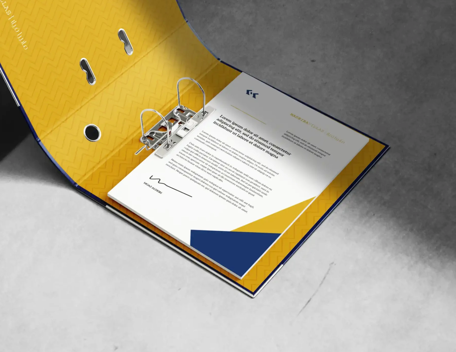 Madeira Villas Letterhead Mockup 001