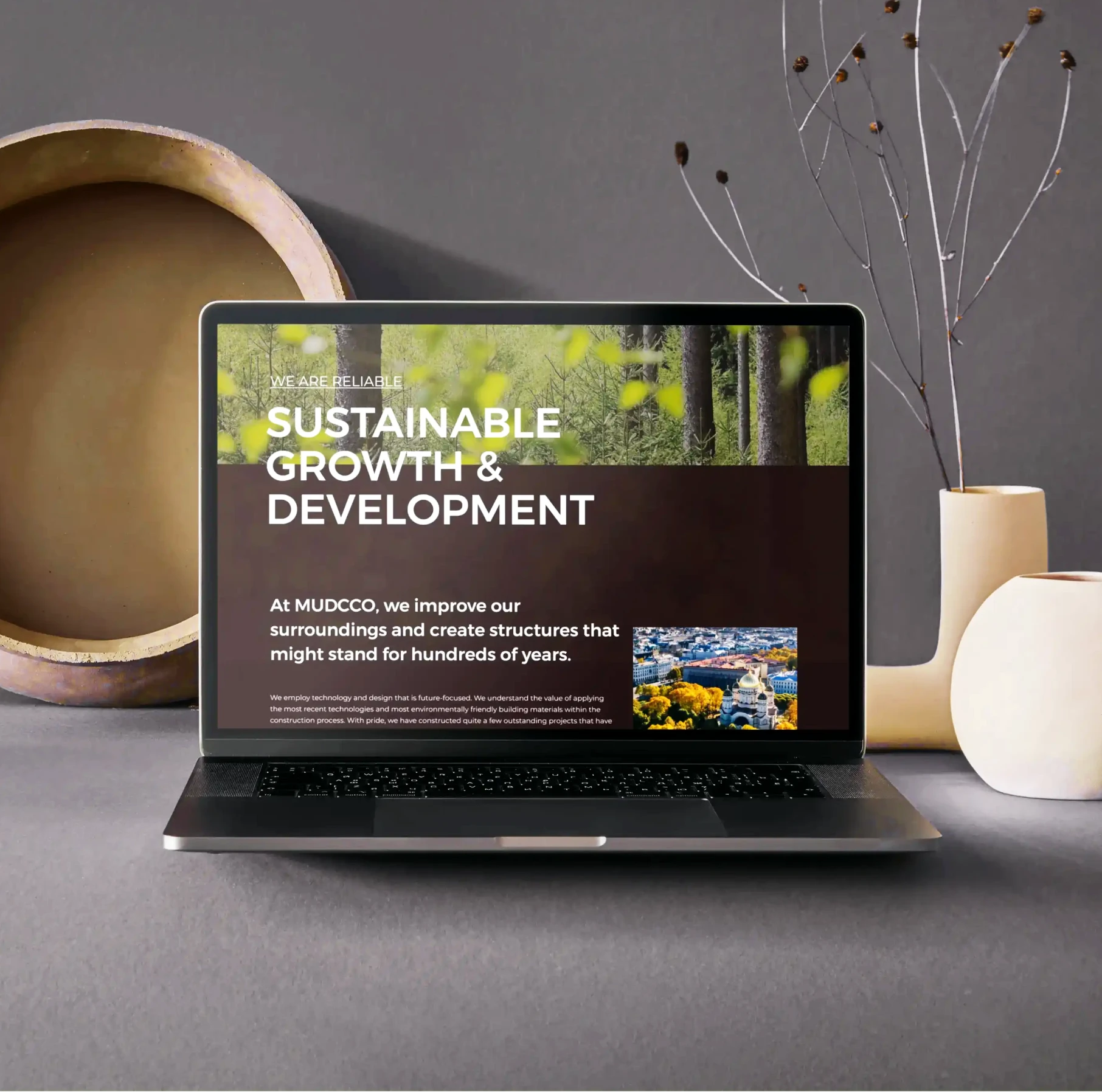 MUDCCO Desktop Website Mockup 005