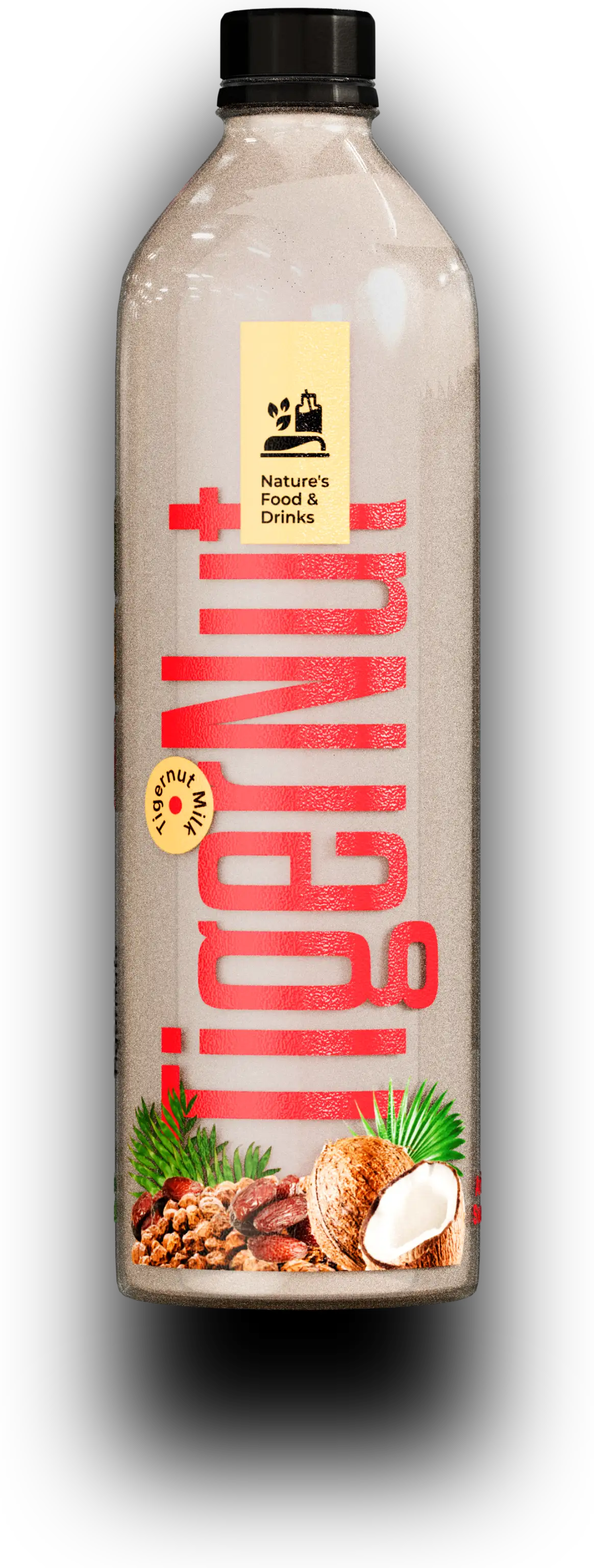 Nature's Food and Drinks Tigernut Bottle Render