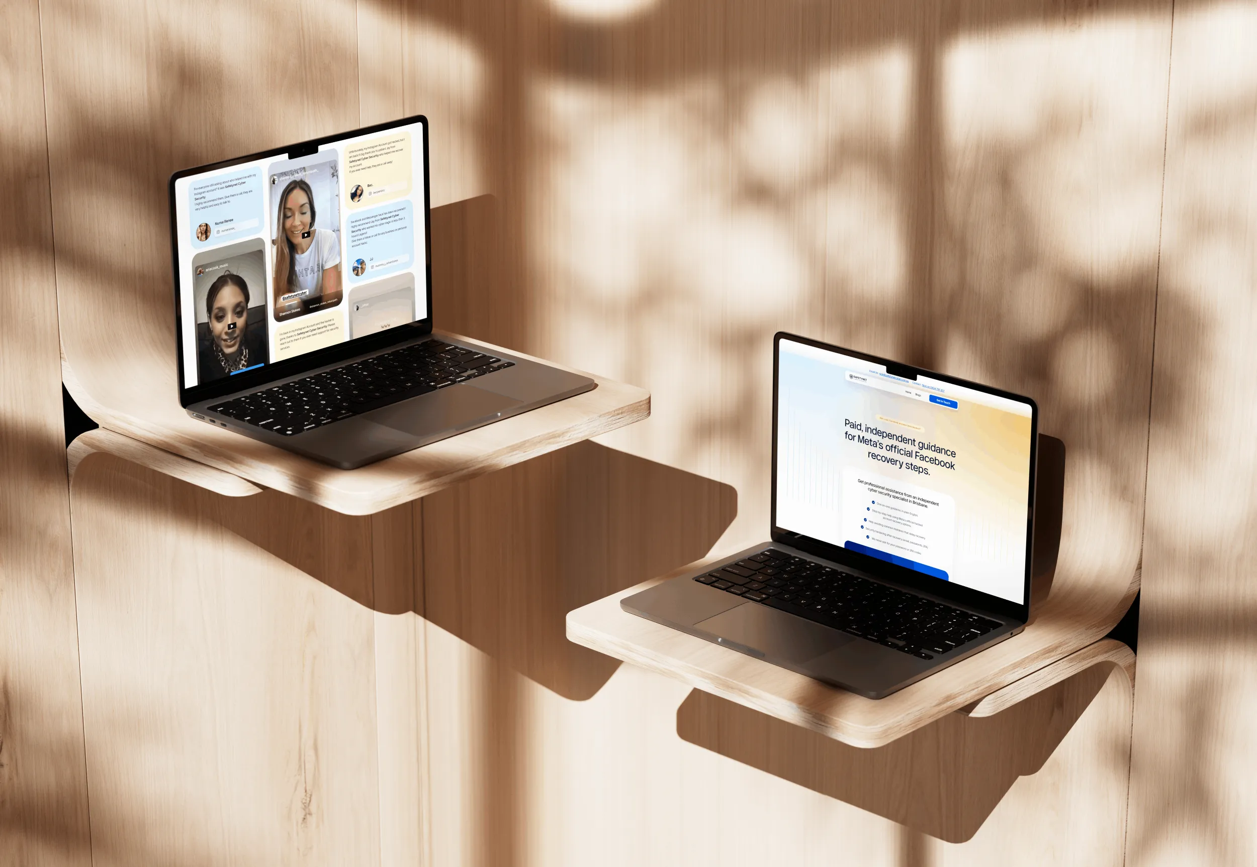 Safetynet Cyber Security Desktop Website 001