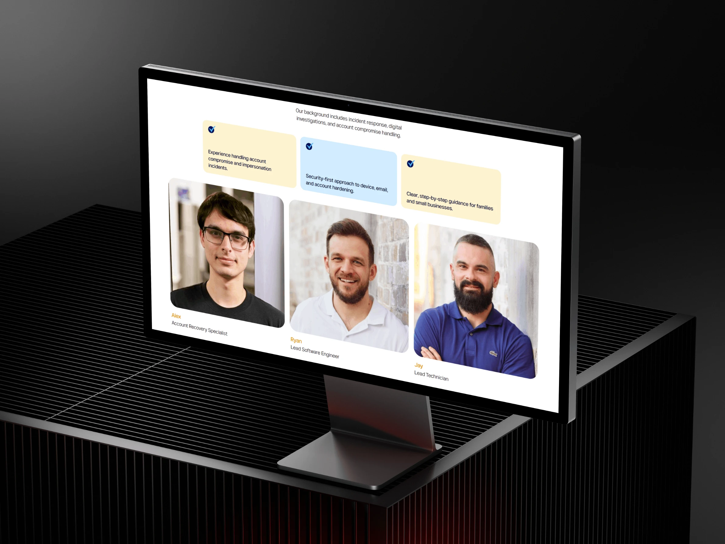 Safetynet Cyber Security Desktop Website 007