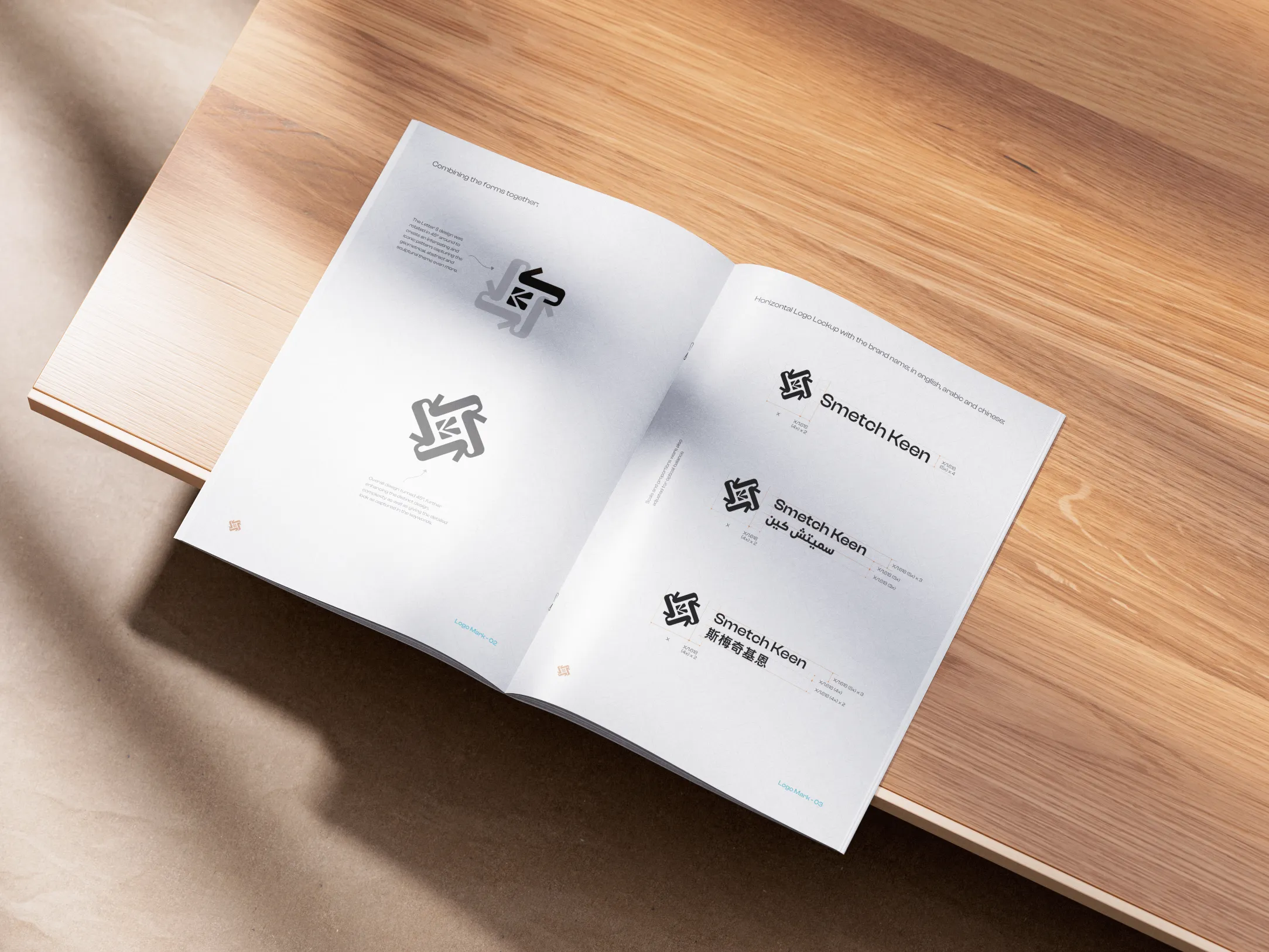 Smetch Keen &amp; Smetch.en Brand Book Mockup 002
