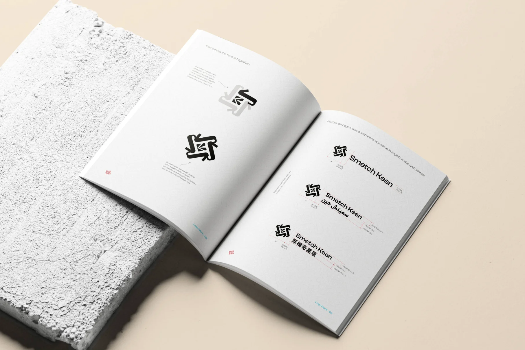 Smetch Keen &amp; Smetch.en Brand Book Mockup 006