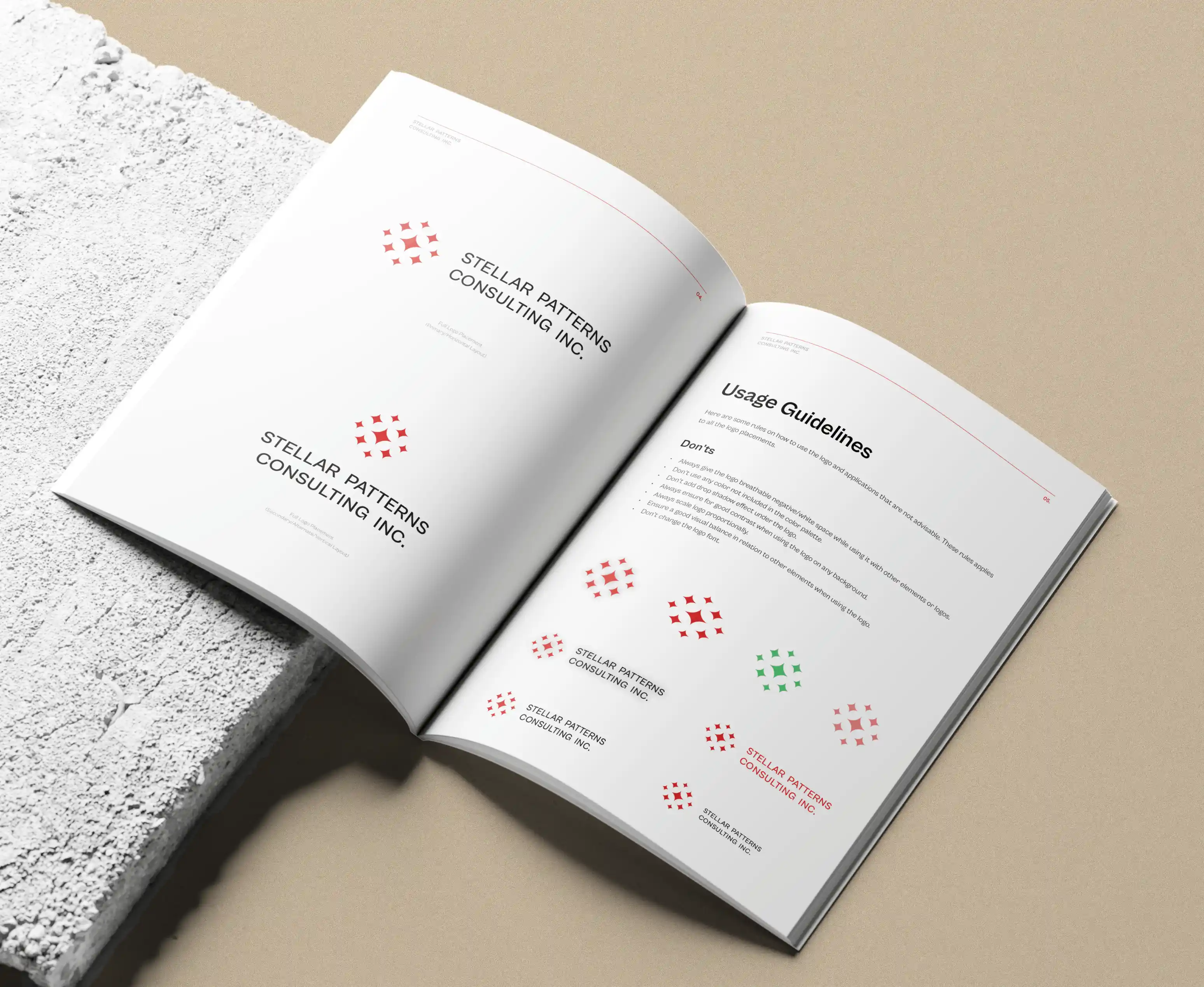 Stellar Patterns Consulting Brand Book Mockup 003