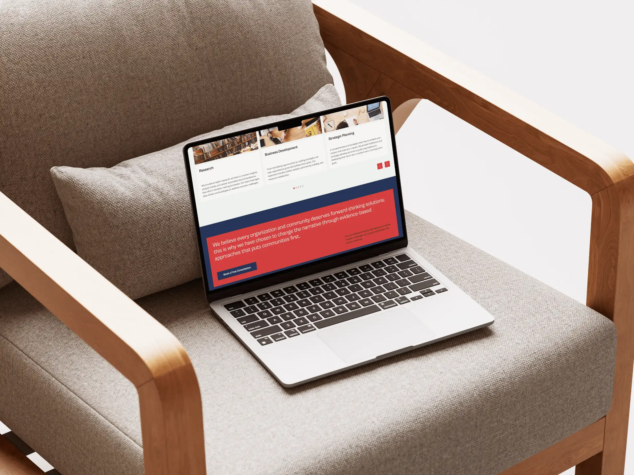 Stellar Patterns Consulting Website Desktop Mockup 004