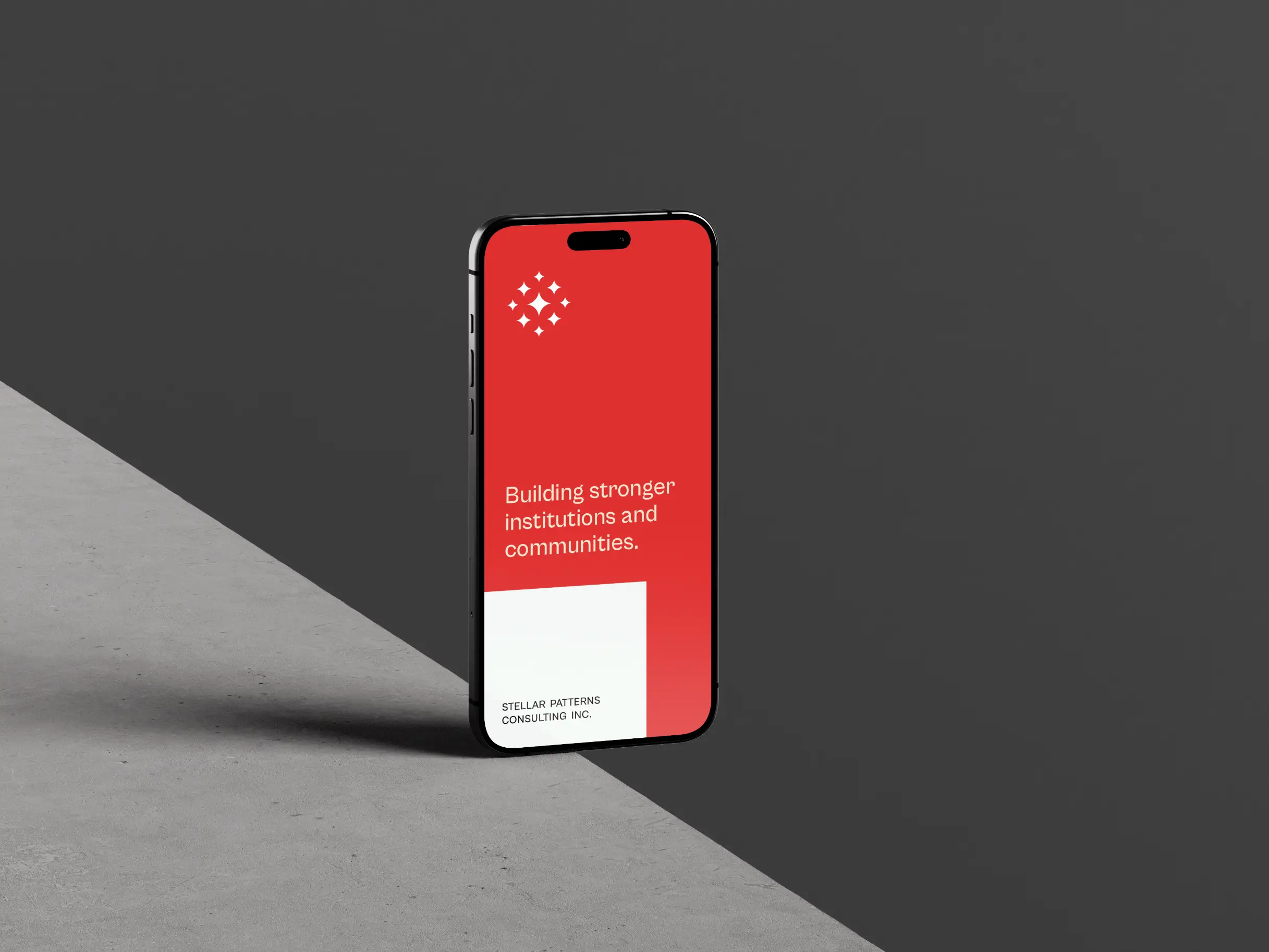 Stellar Patterns Consulting Digital Poster Mockup