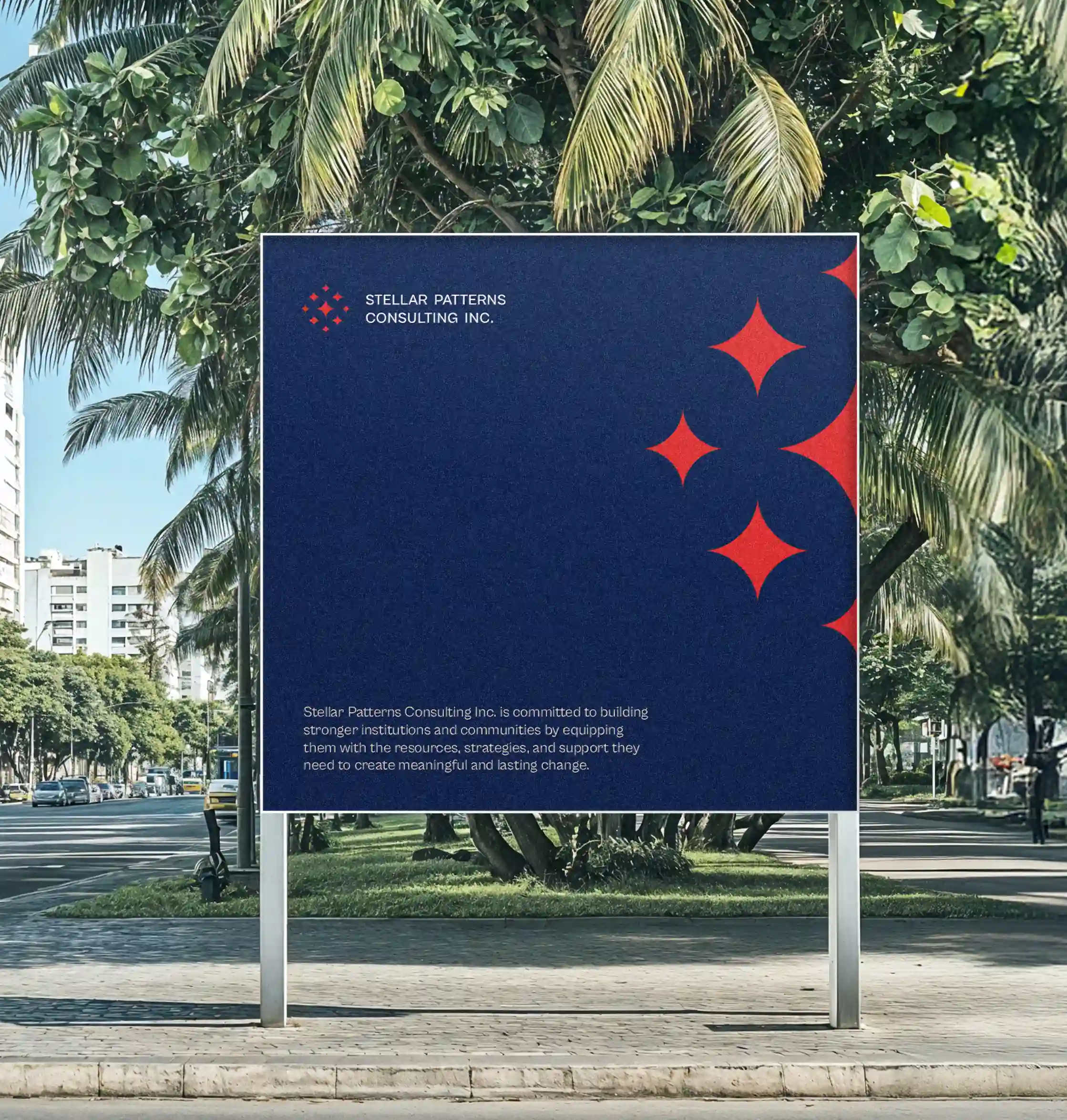 Stellar Patterns Consulting Poster Mockup