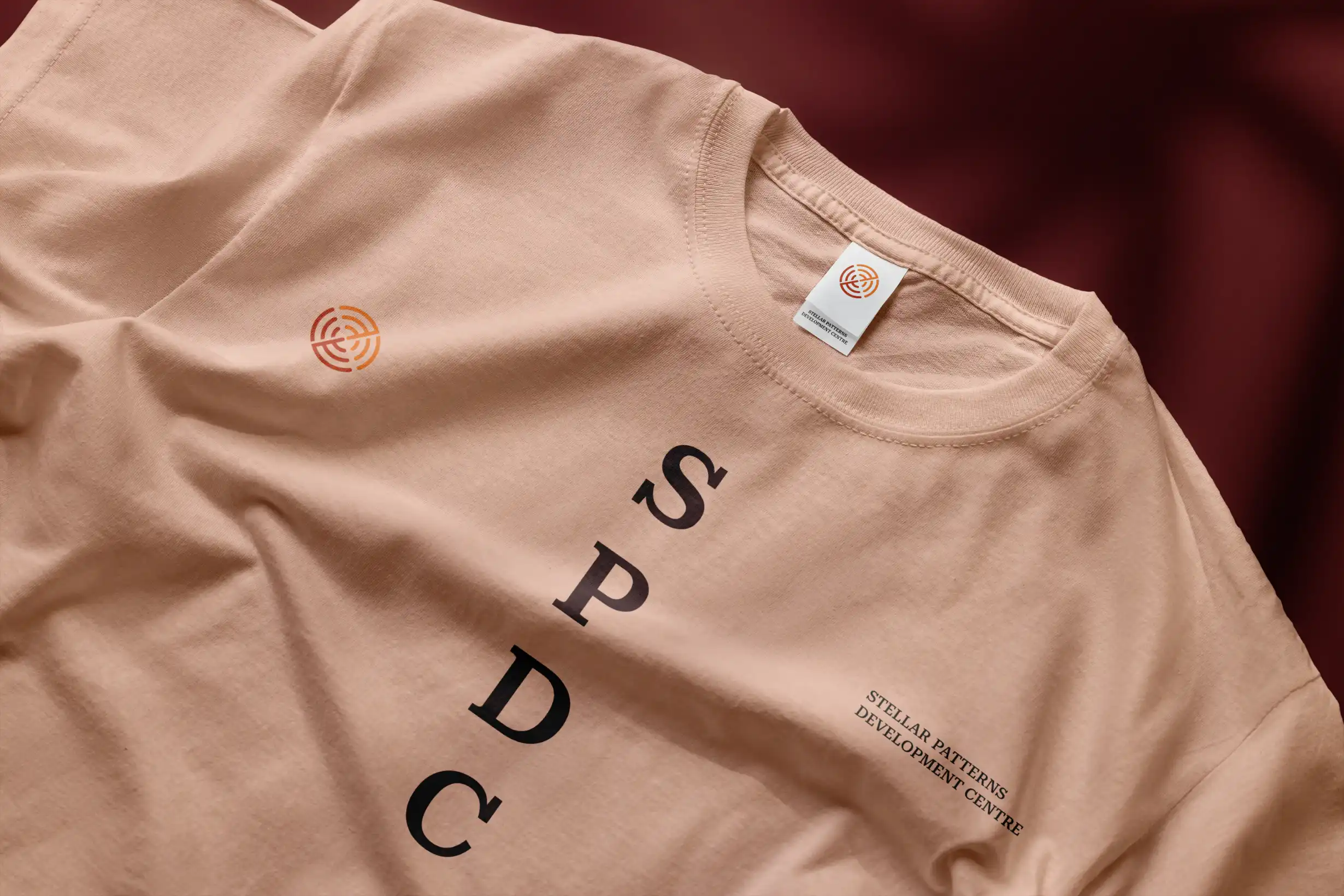 Stellar Patterns Development Centre Tshirt Mockup 004