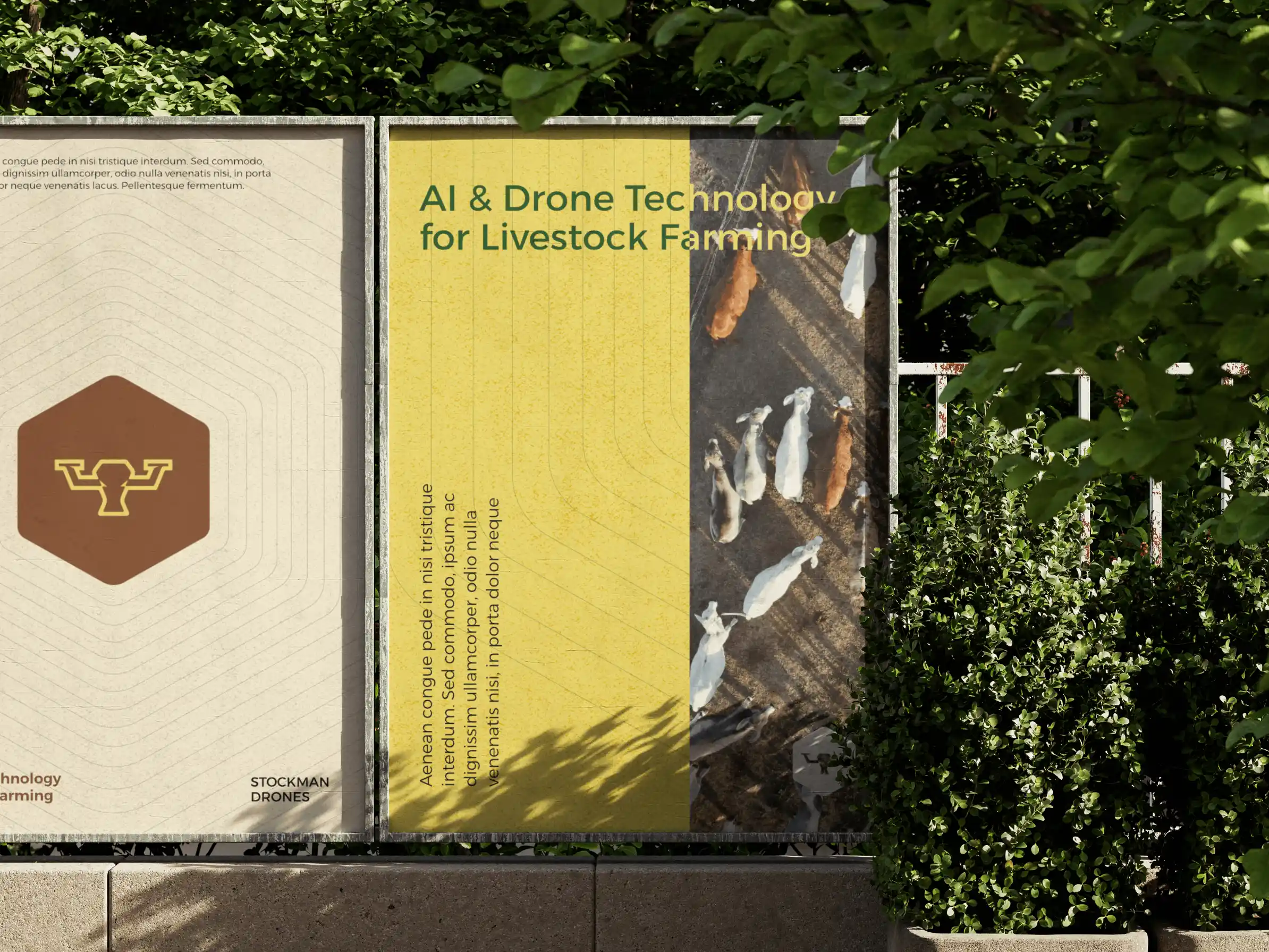Stockman Drones Poster Mockup