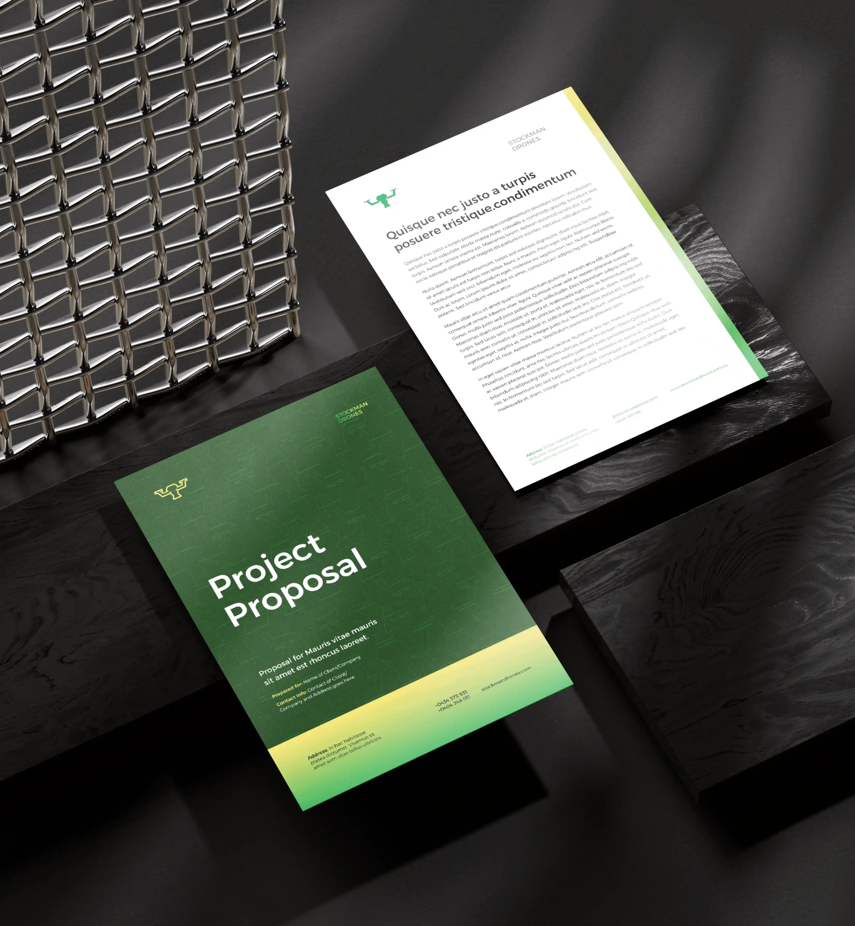 Stockman Drones Proposal Mockup