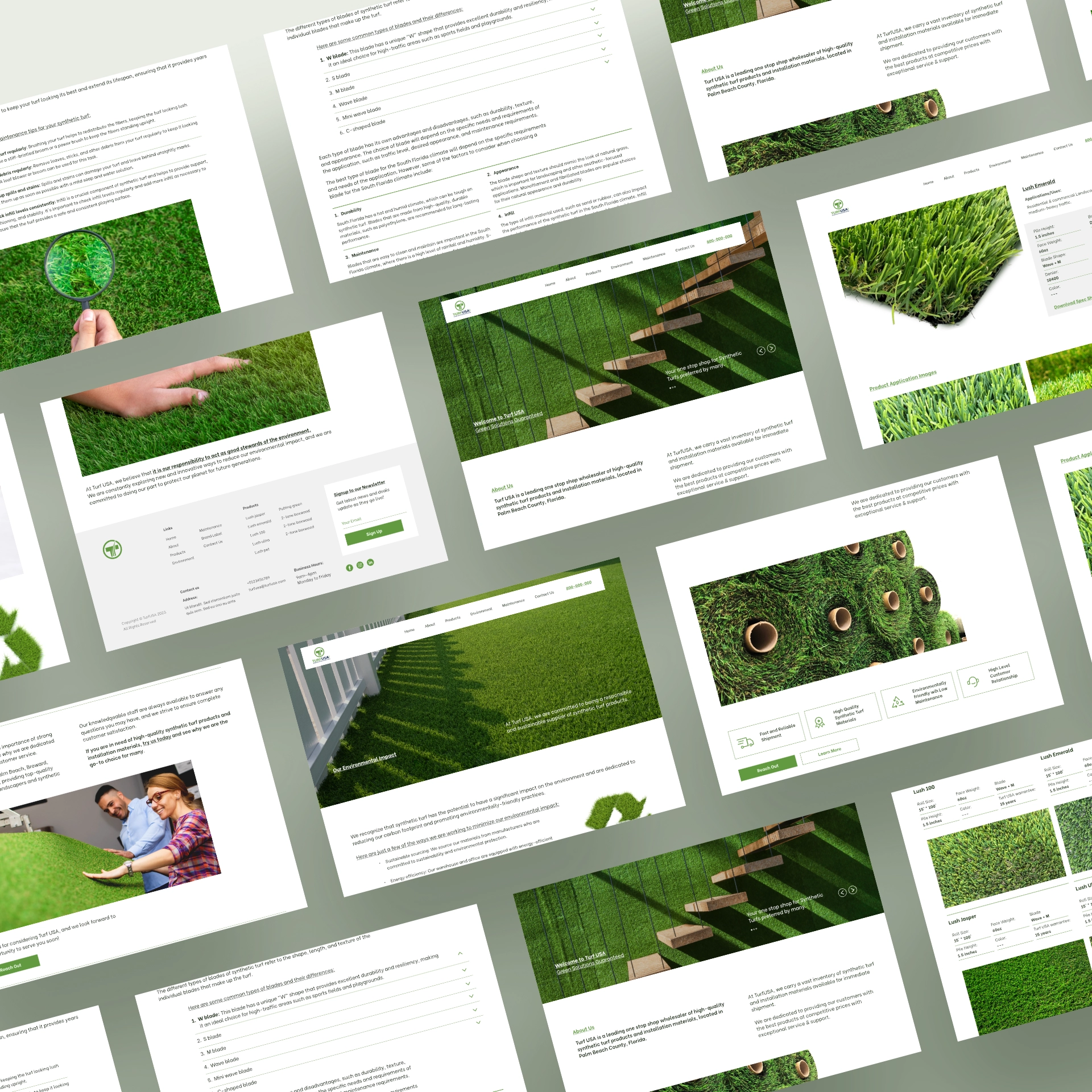 TurfUSA Website Mockup 001