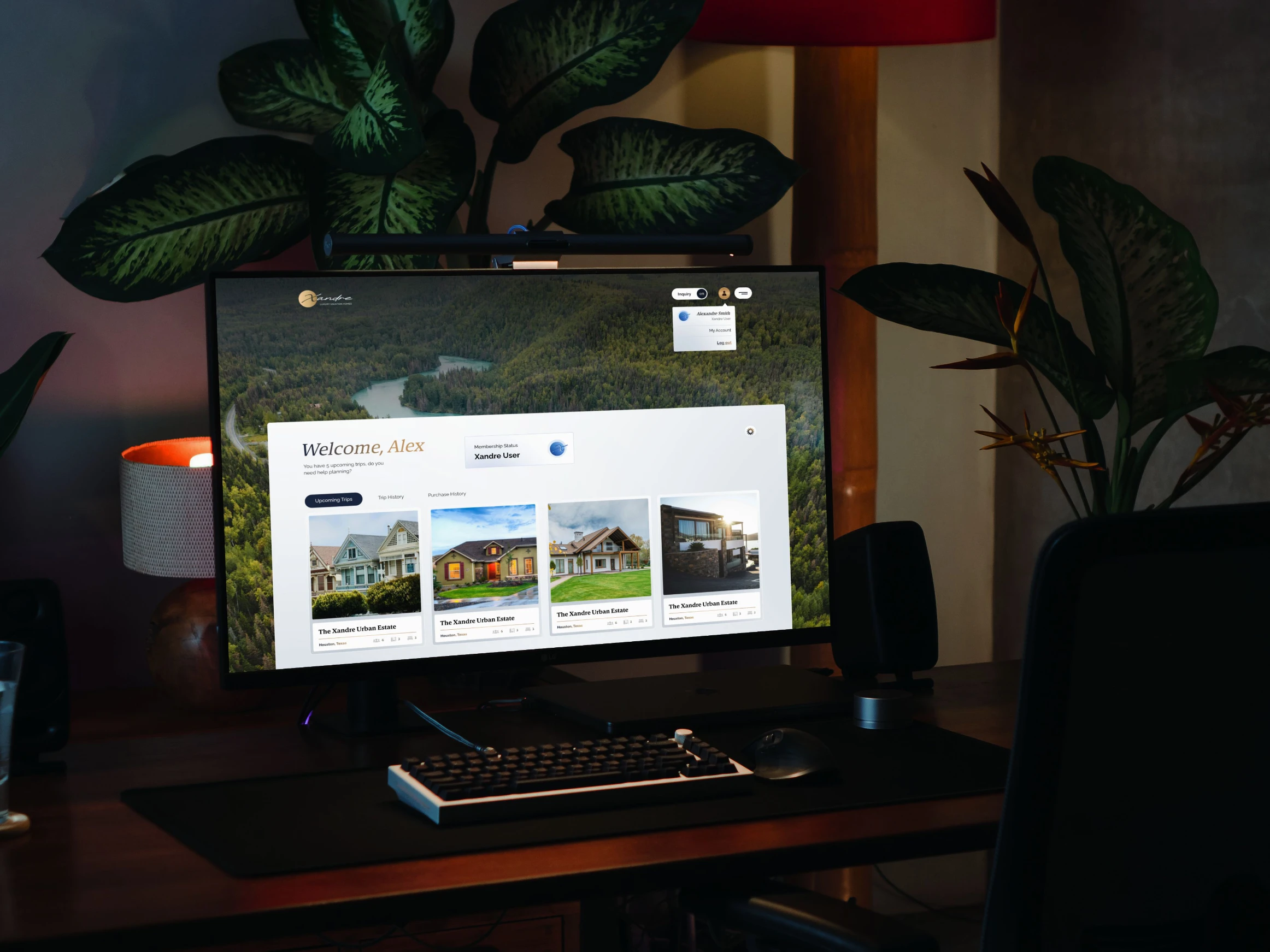 Xandre Website Mockup 005