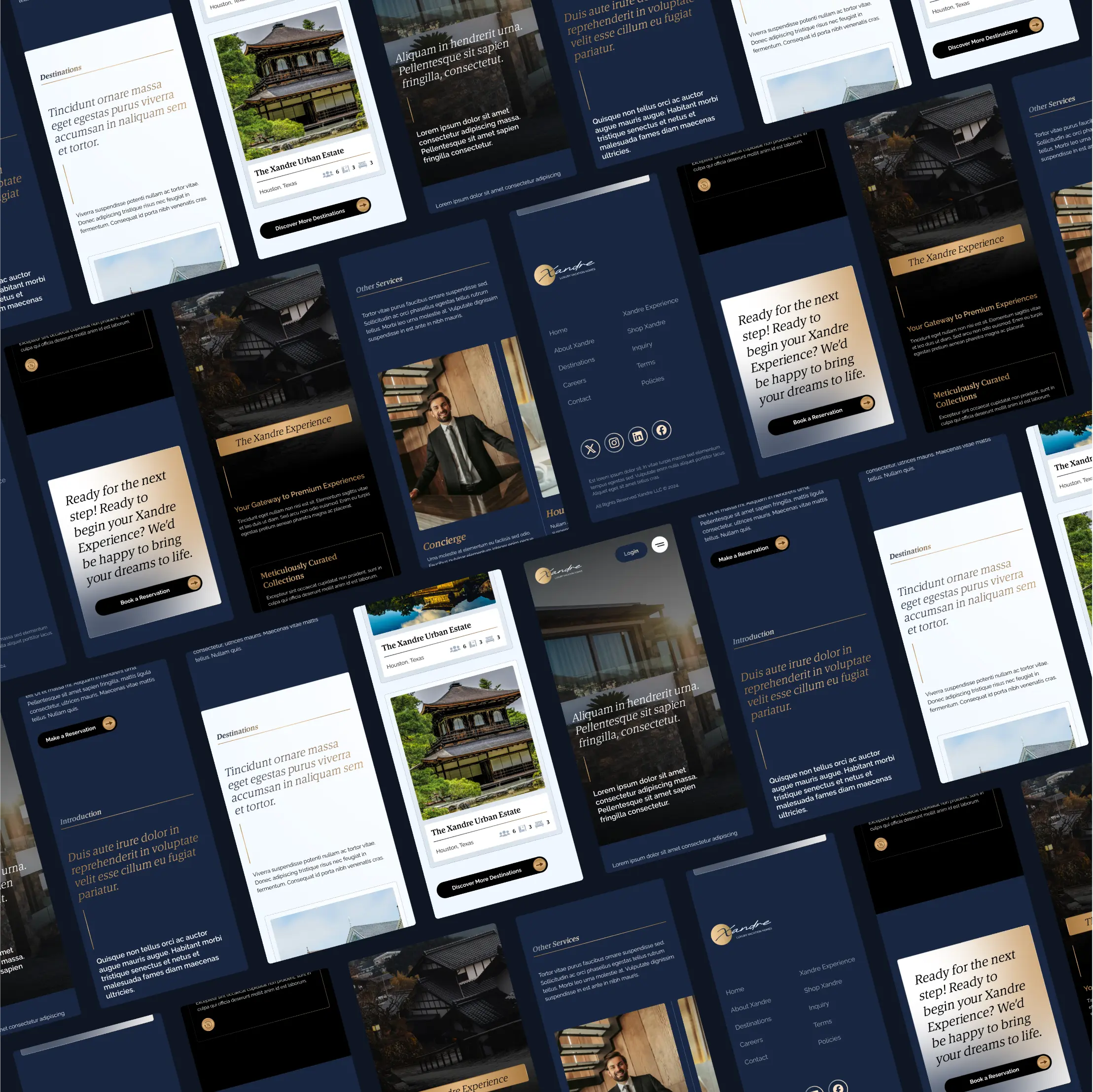 Xandre Website Mockup 002