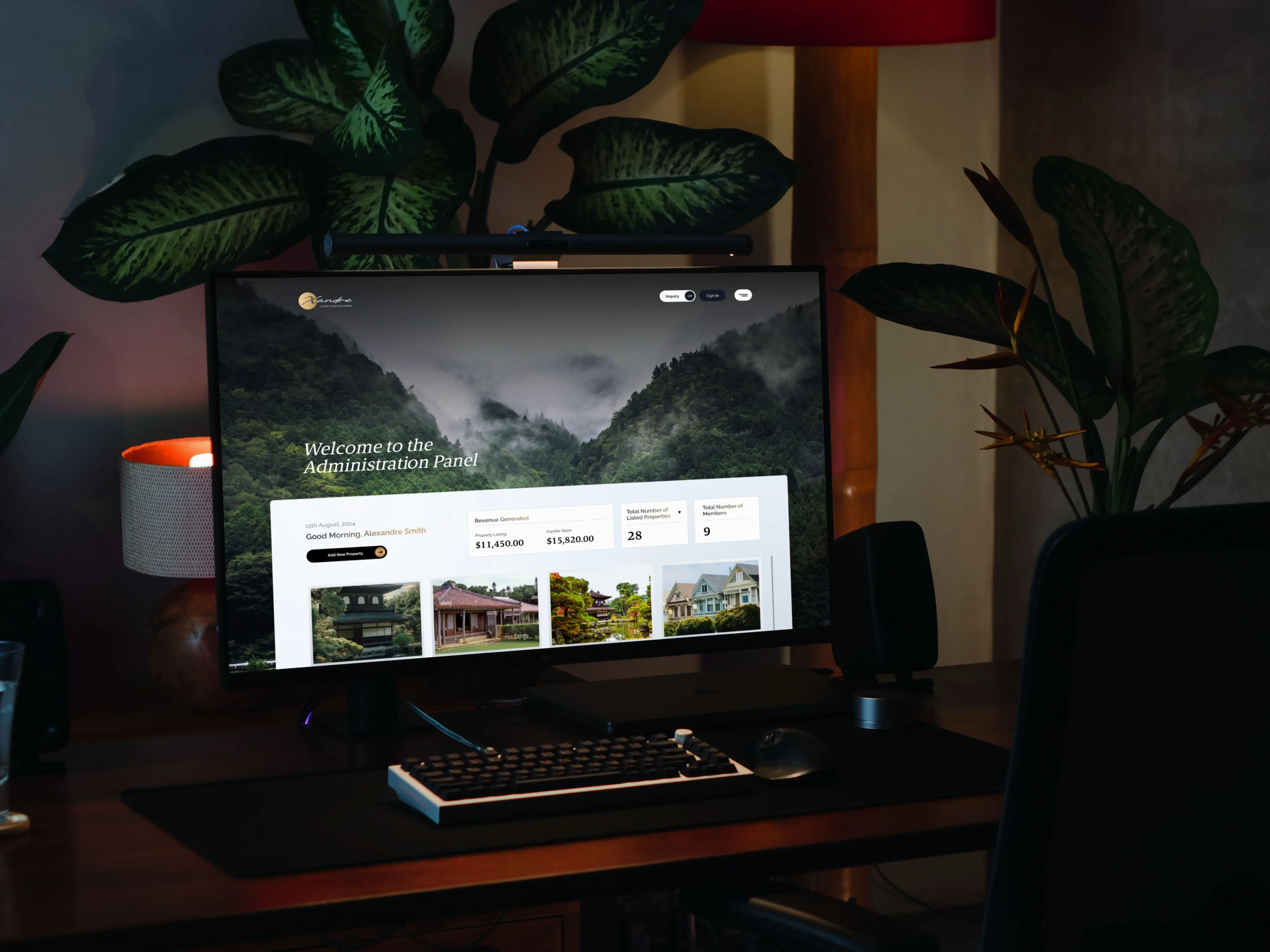 Xandre Website Mockup 004