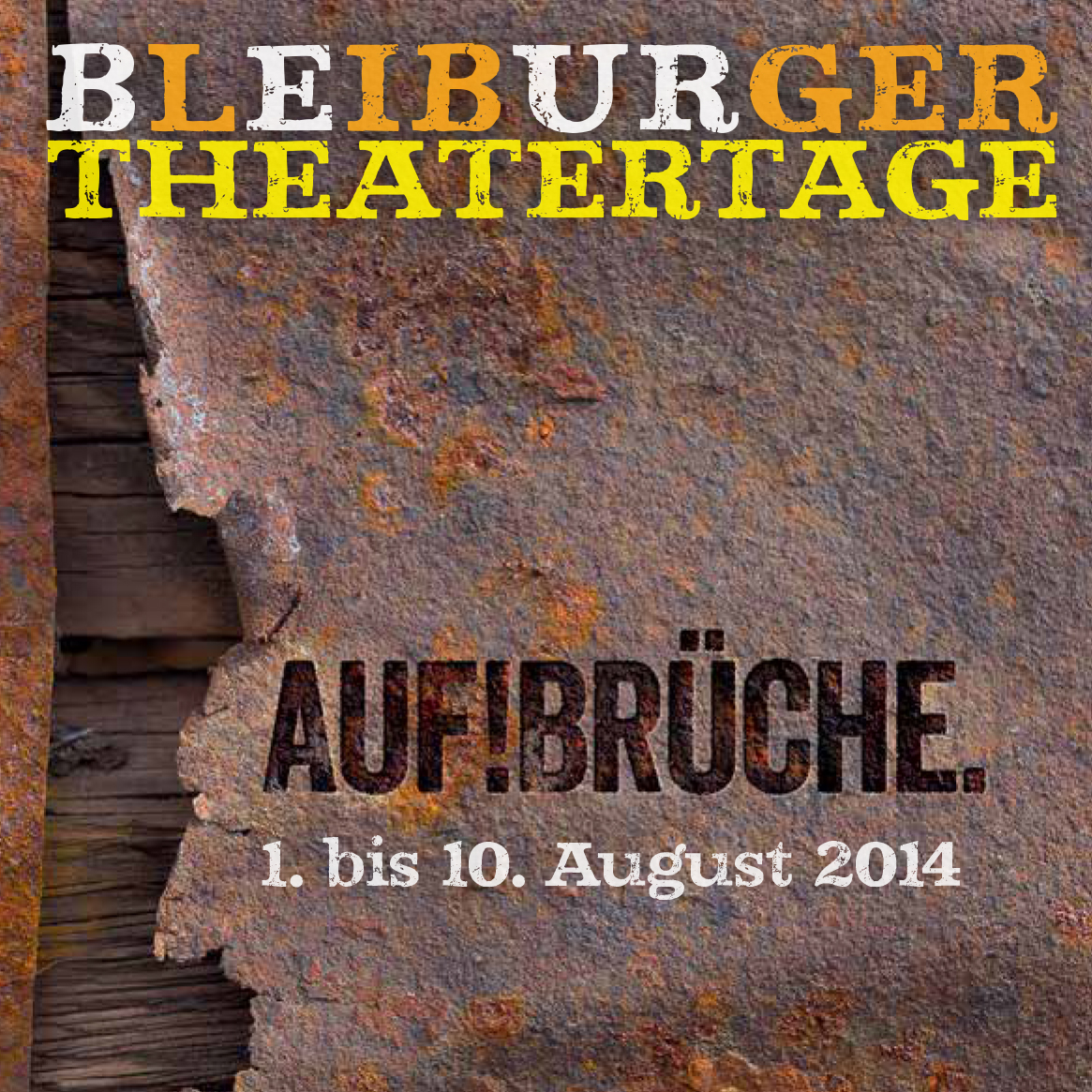Auf!Brüche. | Bleiburger Theatertage