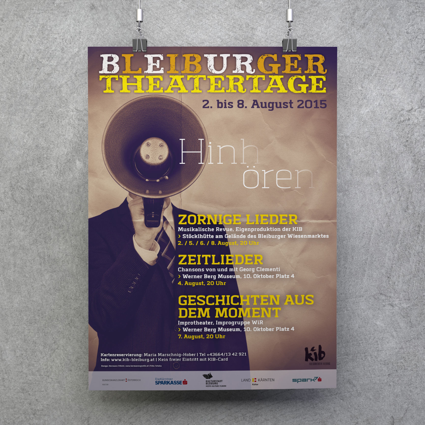 Hinhören | Bleiburger Theatertage