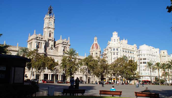 Plaza del Ayuntamiento Valencia