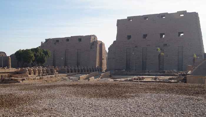 De tempel van Karnak