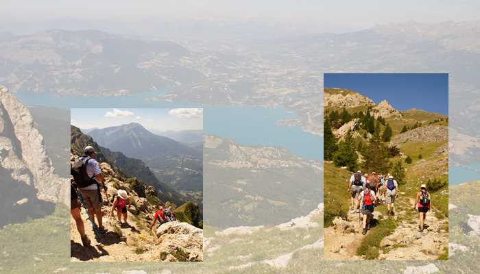 Het meer van Serre-Ponçon