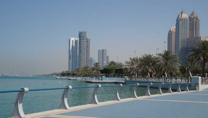 Wolkenkrabbers in Abu Dhabi 