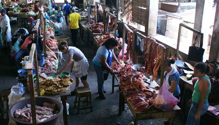 Lokale Markt in Granada