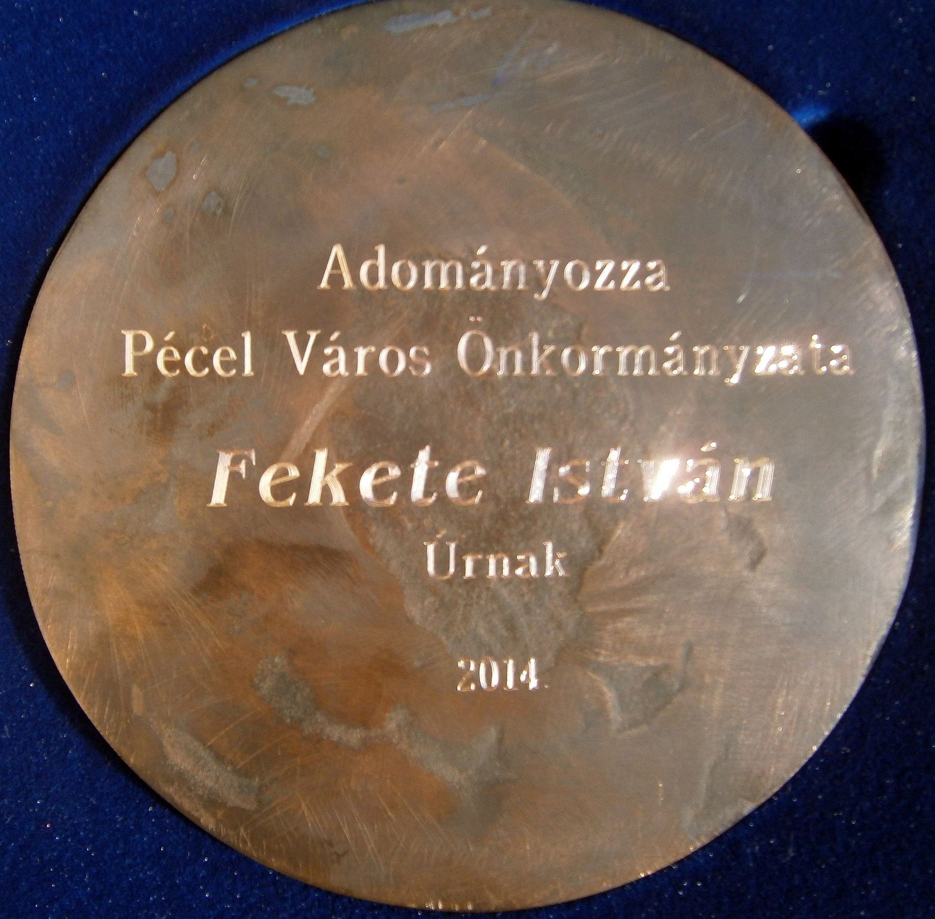 Fekete István, Az Utolsó Gyermek, díszpolgár, Pécel