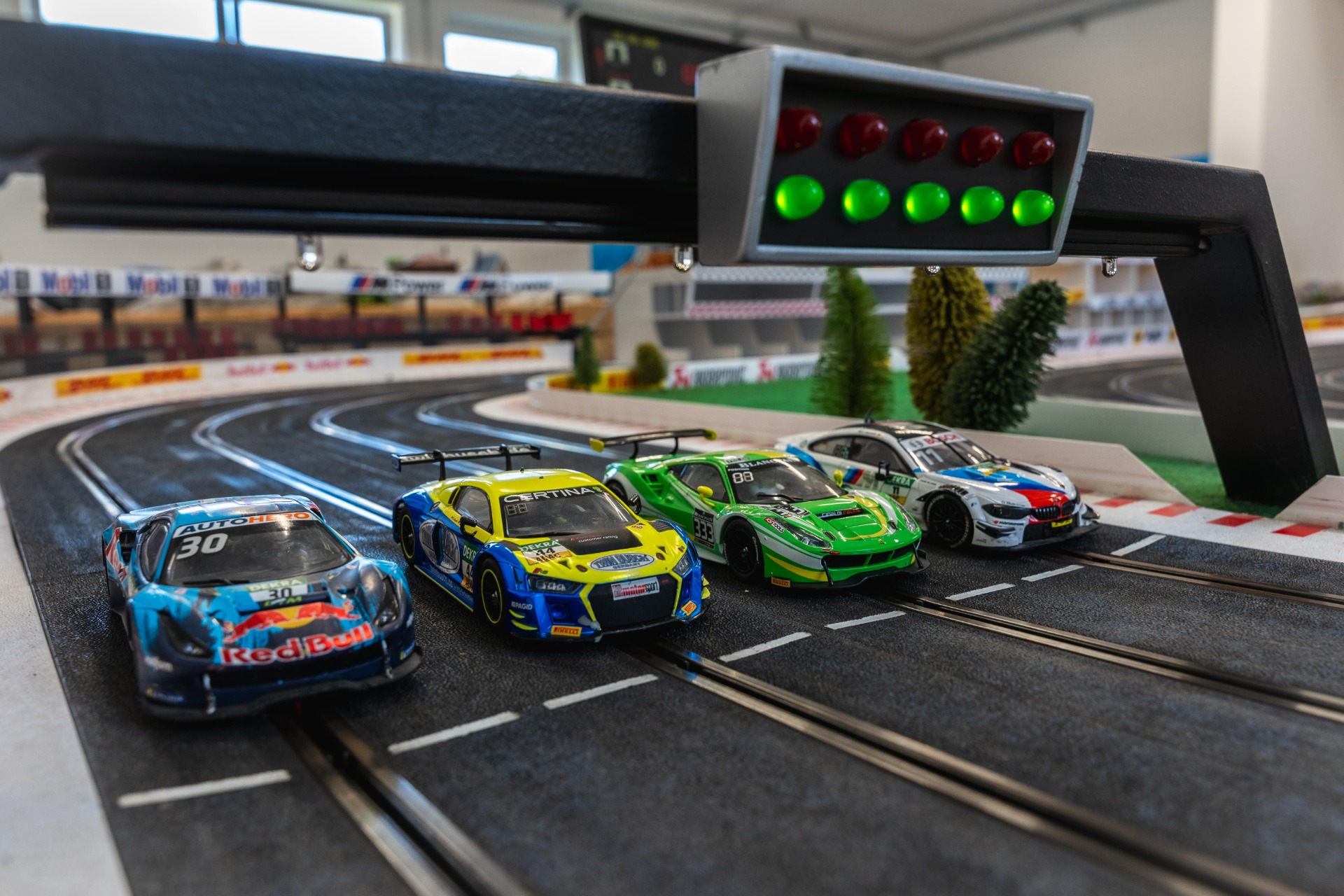 Slot car racing