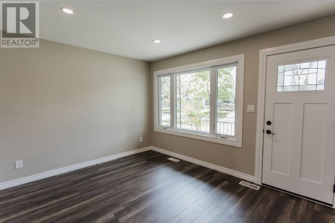 Pot Lights, Wall Paint, Flooring and Trim