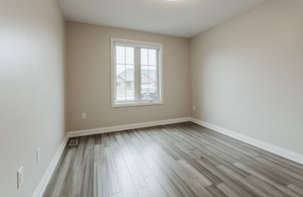 Pot Lights, Wall Paint, Flooring and Trim