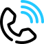 Icon of a phone ringing, representing giving Capitalize Funding a call for all of your business funding needs.