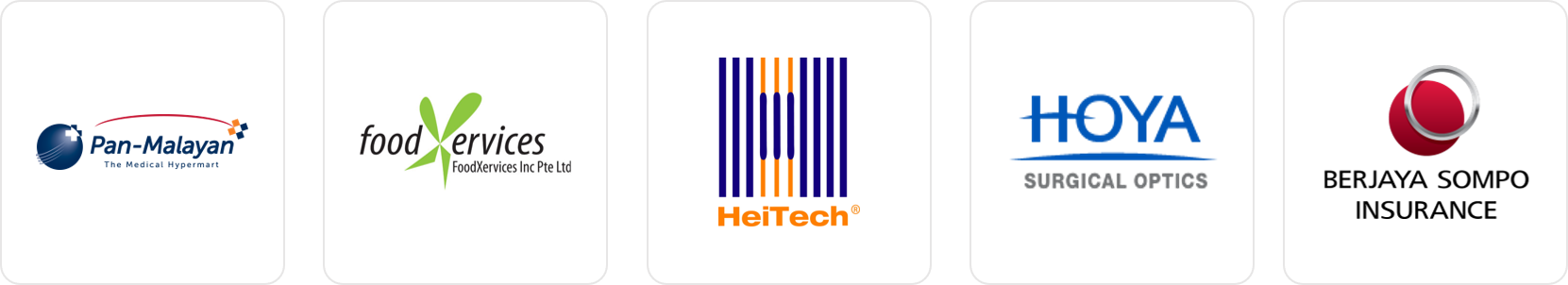 Microsoft, Port of Tanjung Pelepas, Ambank, Standard Charter, Gamuda, DKSH