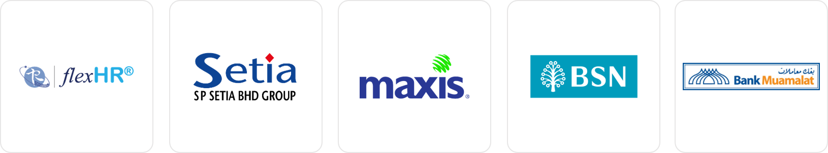 Microsoft, Port of Tanjung Pelepas, Ambank, Standard Charter, Gamuda, DKSH