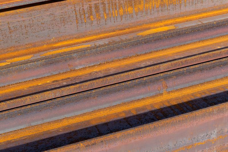 Beam flanges