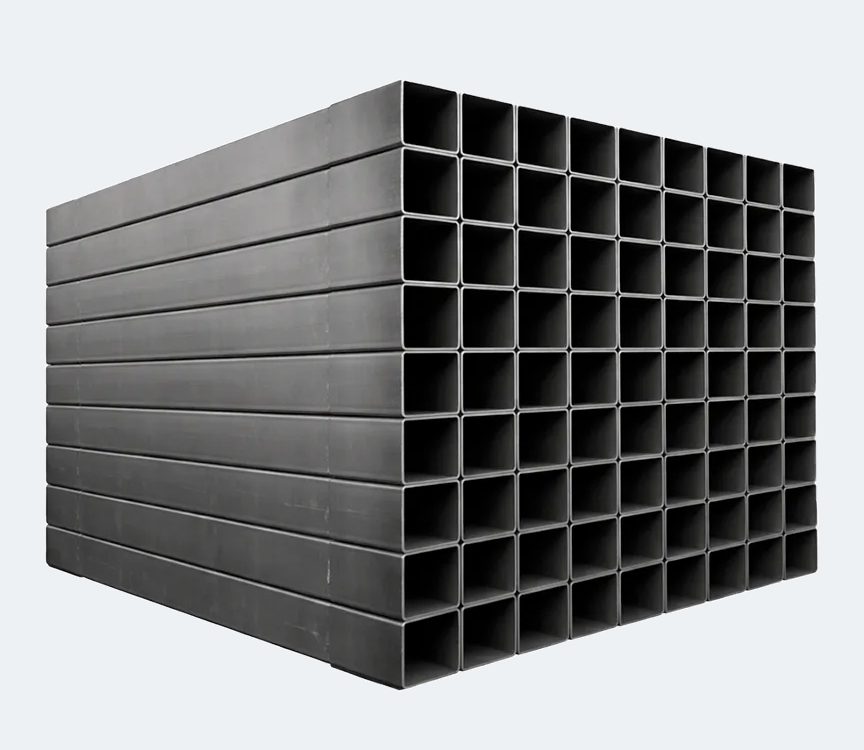 Bundle of square hollow structural sections