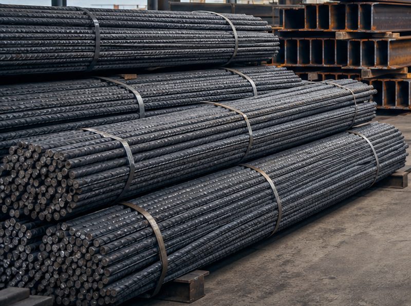 Bundles of deformed reinforcing bar