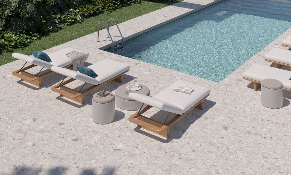 Terrarzo porcelain paver, Summit Pavers catalog image