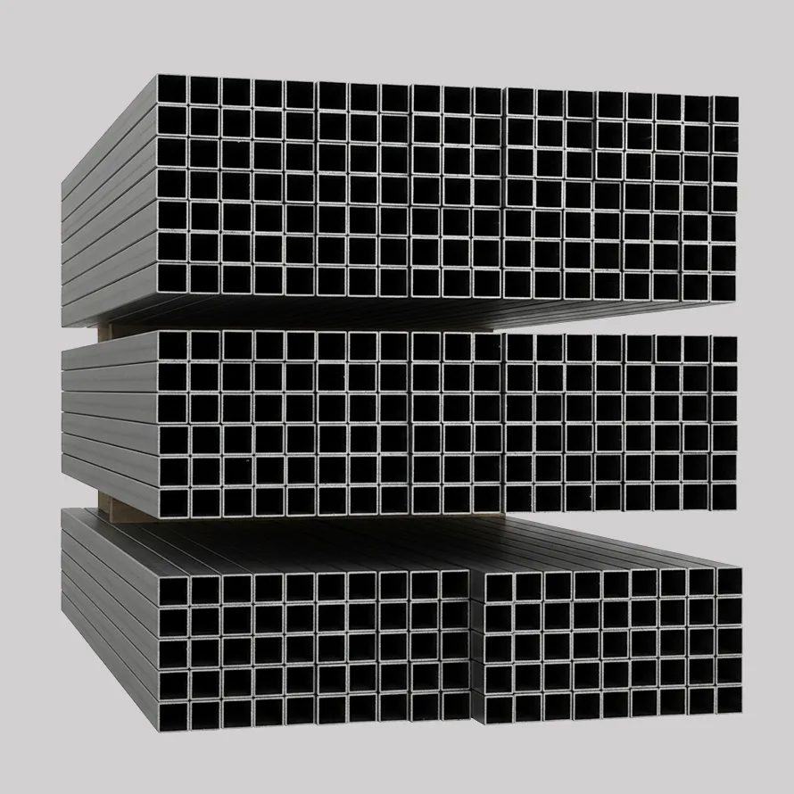 Bundles of light-gauge square tubing