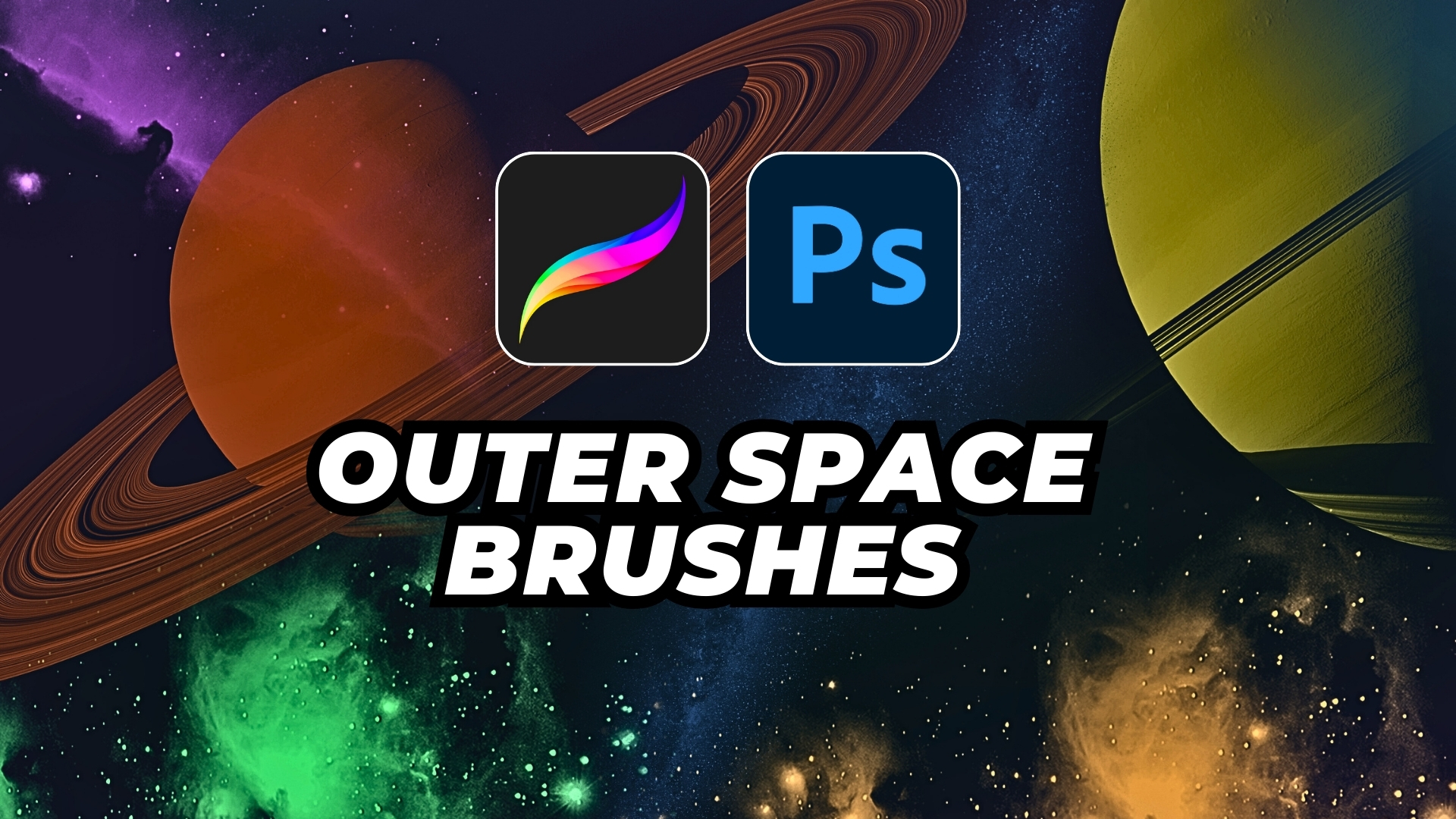 outer space brushes