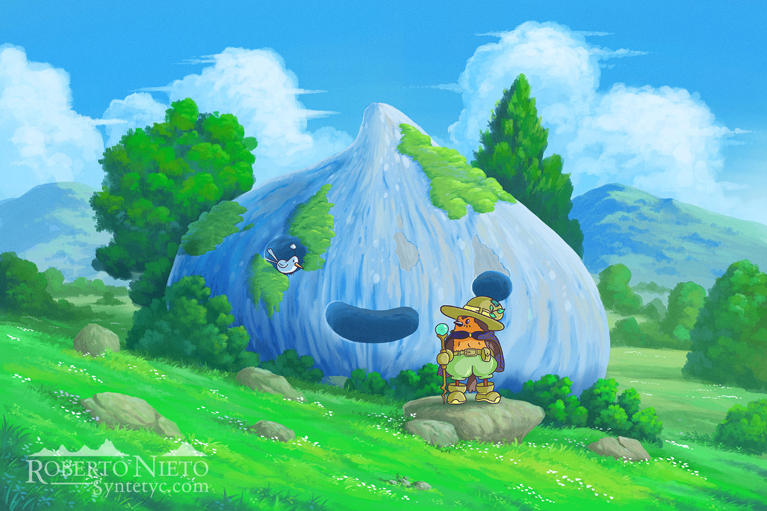 Stone Slime - Syntetyc - Orbin Tales