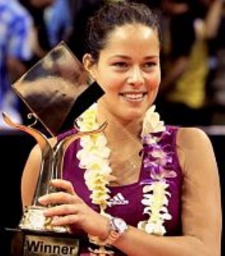Ana Ivanovic - Winner of the Commonwealth Bank Tournament of Champions 2010