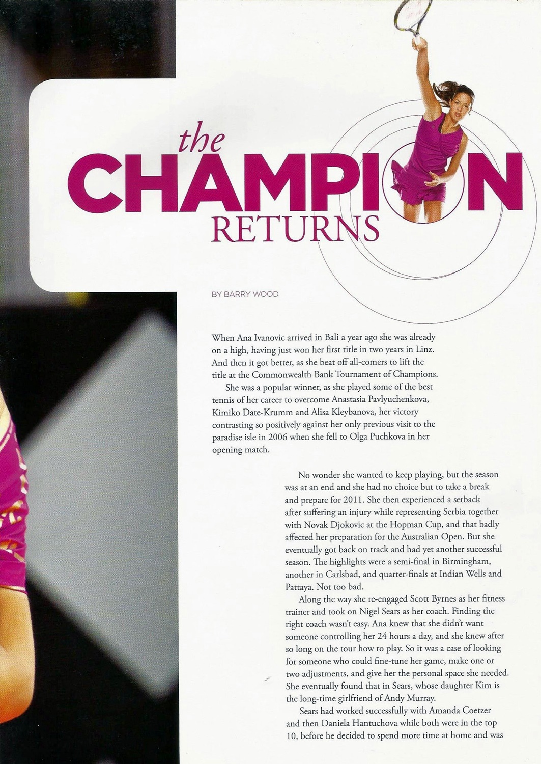 The Champion returns #1 by Barry Wood