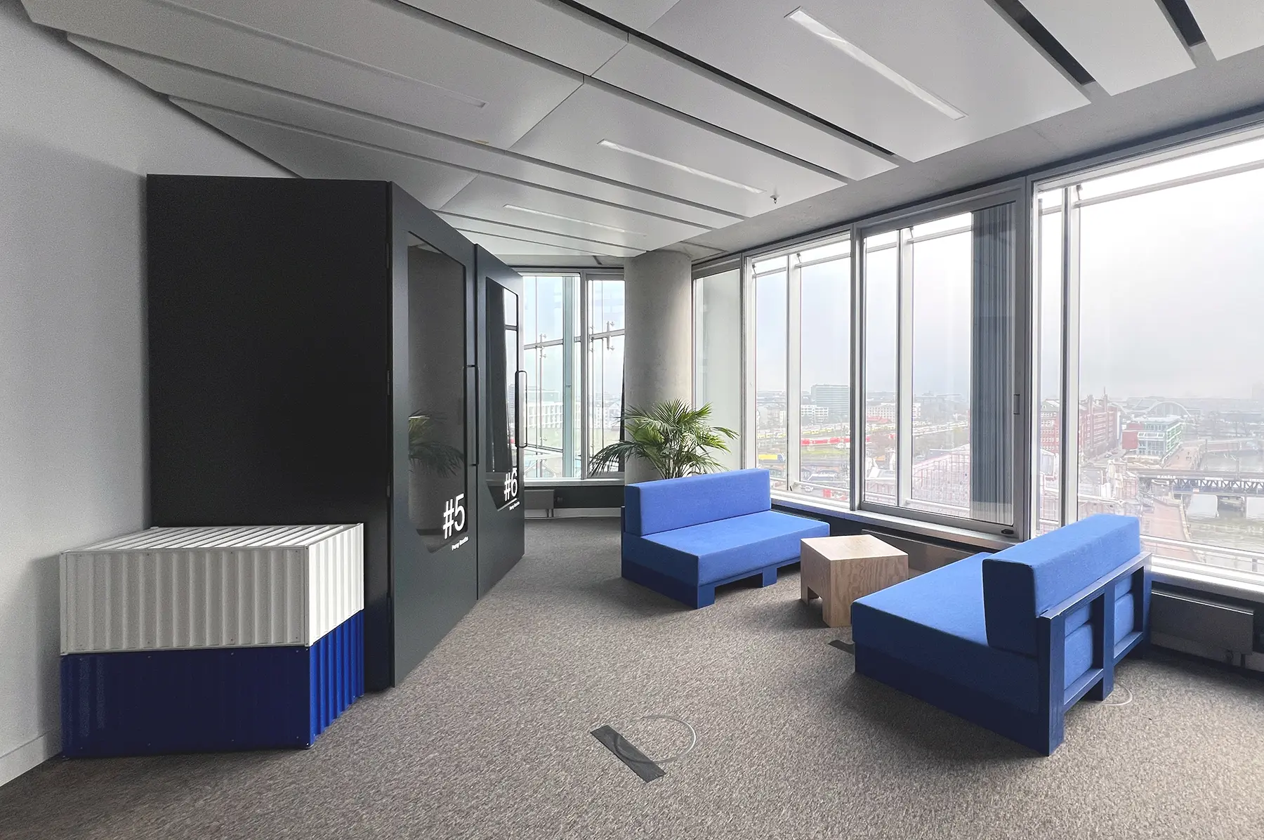 Telefonboxen und Fokusbereich